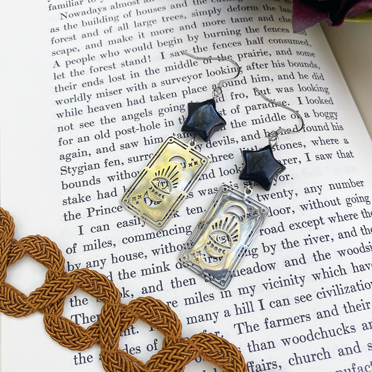 the star card - earrings