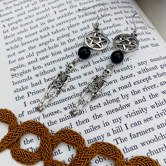 necromancer - earrings