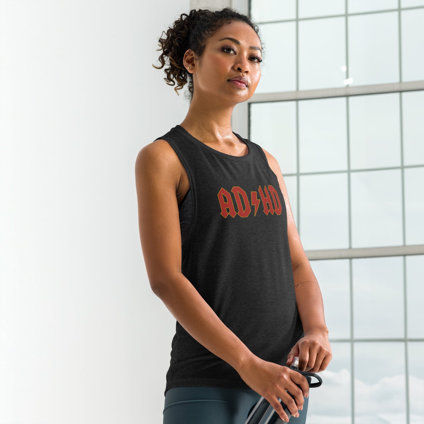 AD⚡HD Ladies’ Muscle Tank