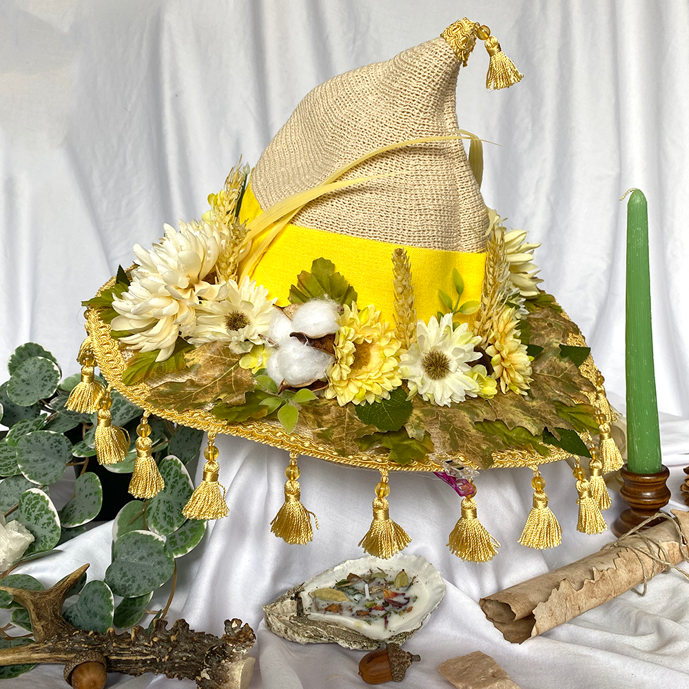 Sunny Spring Witch Hat