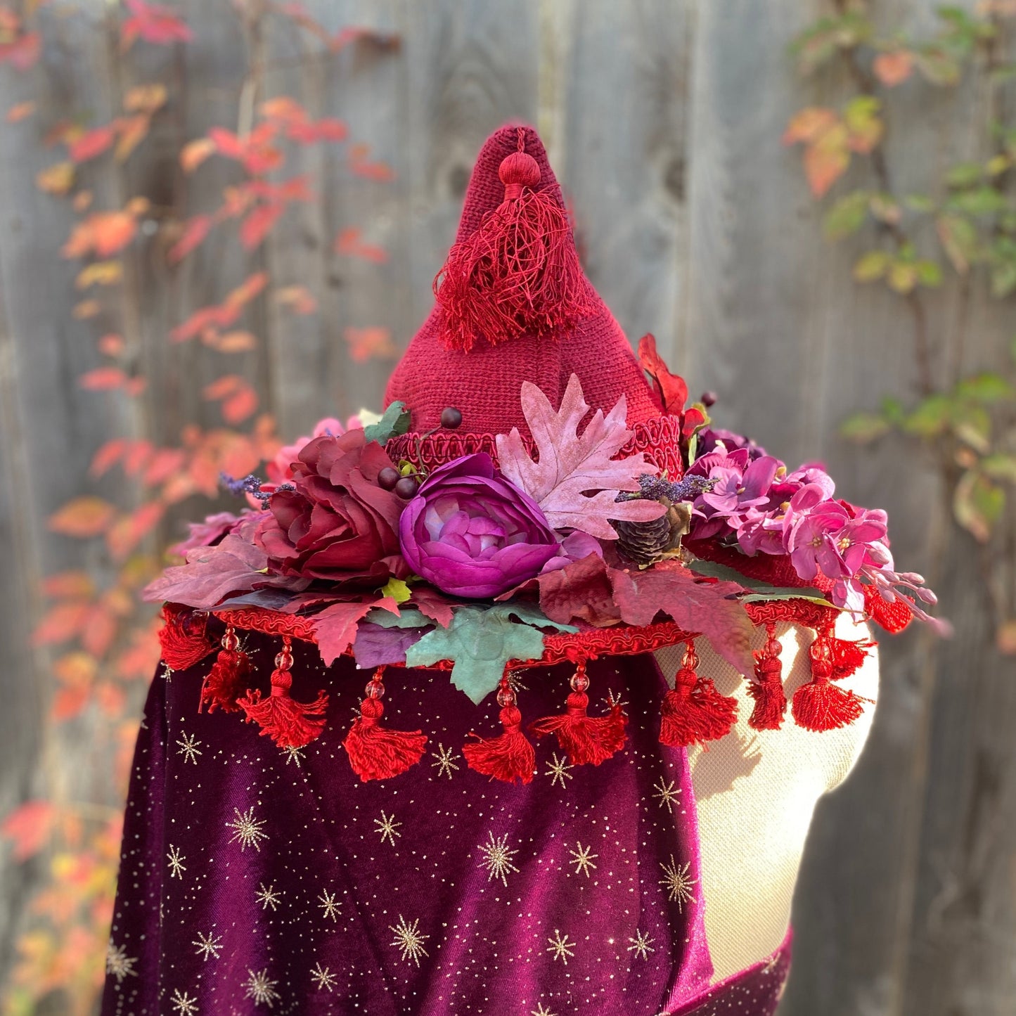 Deep Autumn Witch Hat
