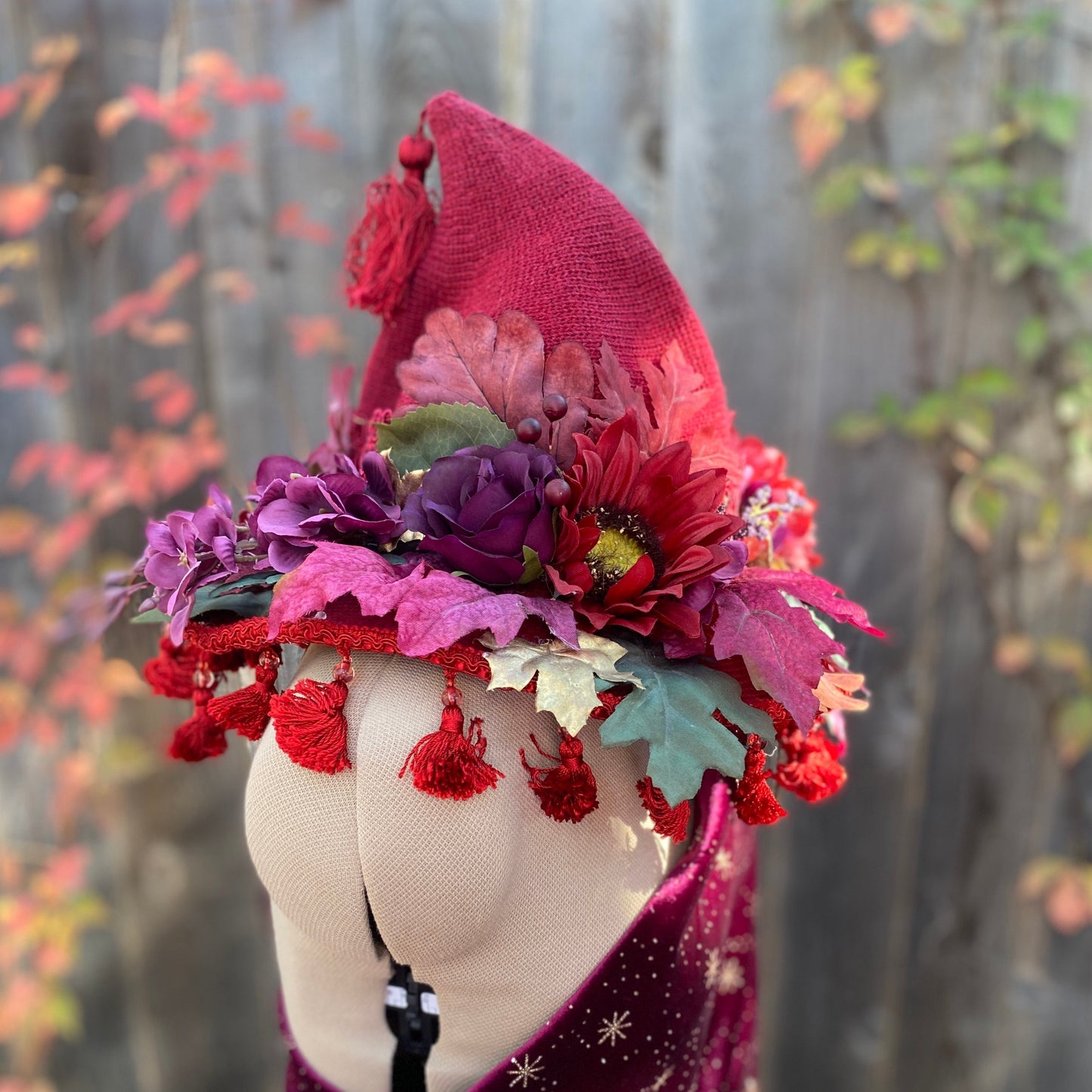 Deep Autumn Witch Hat
